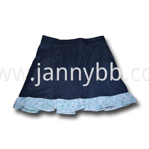 girls denim skirt 